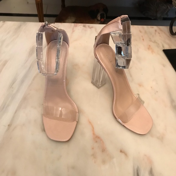 BRAND NEW Public Desire clear heels - Picture 6 of 8
